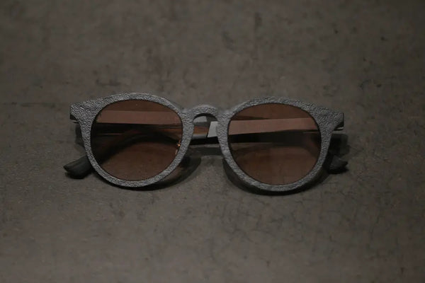 Rigards Grey Frame Carmine Lens Clear Glasses RG0058AL